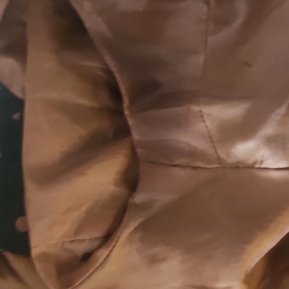 EDGE Light Open no button Brown Polka Dot Black blazer Small - Picture 8 of 11